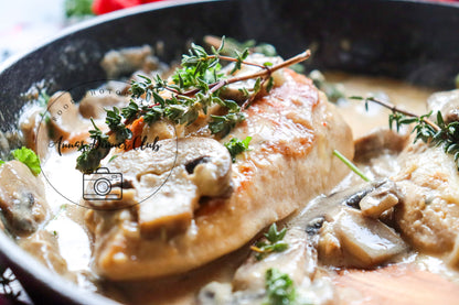 Marry me mushroom sauce chicken - PLR set