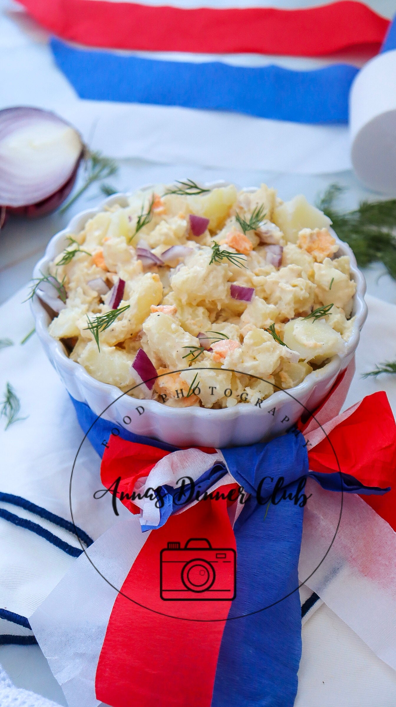 Fourth of July Potato Salad - limited PLR SET