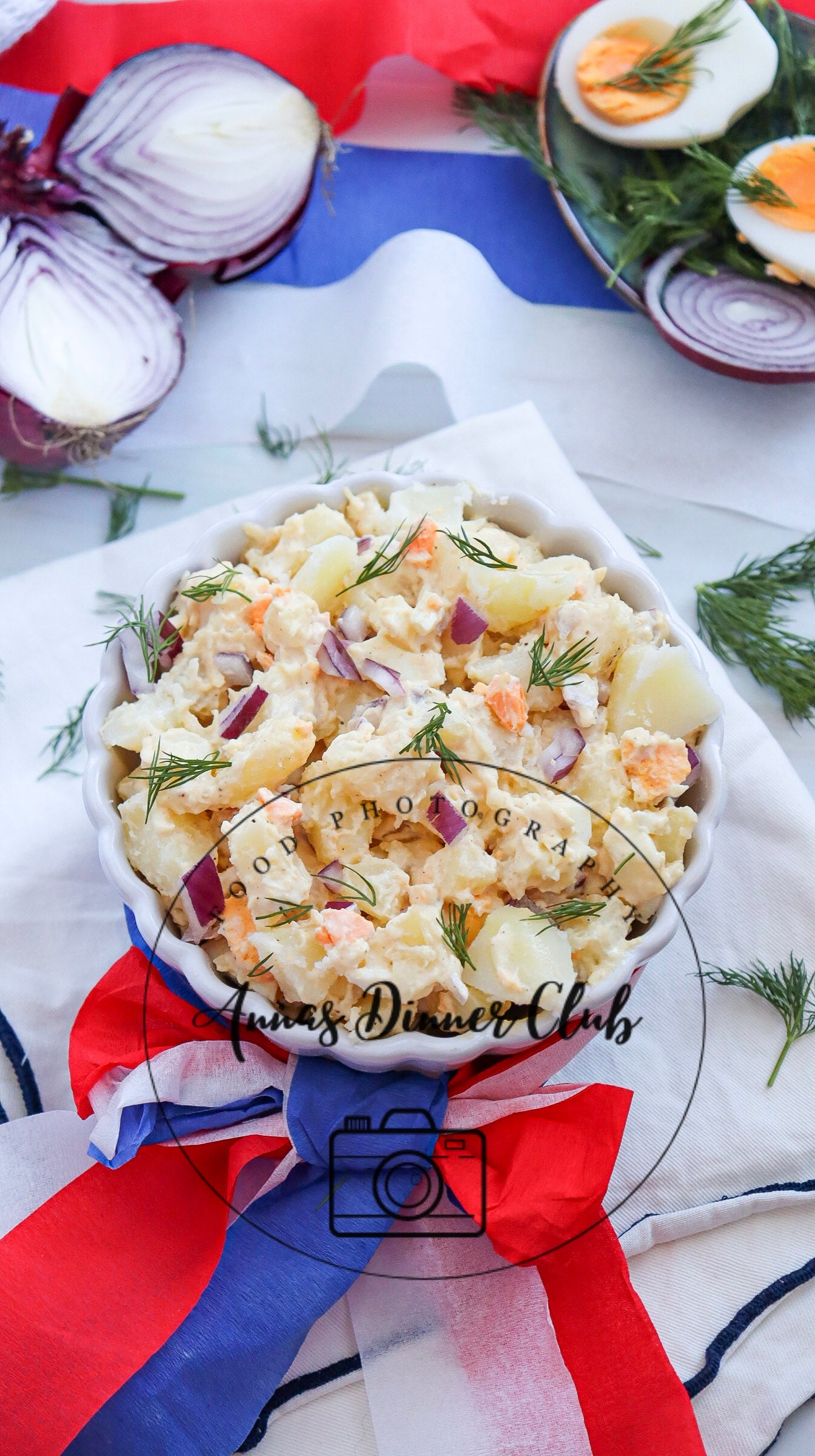 Fourth of July Potato Salad - limited PLR SET