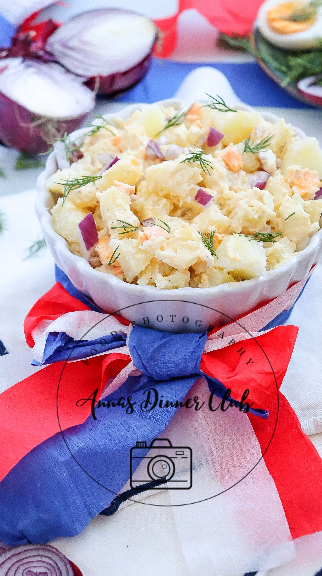 Fourth of July Potato Salad - limited PLR SET