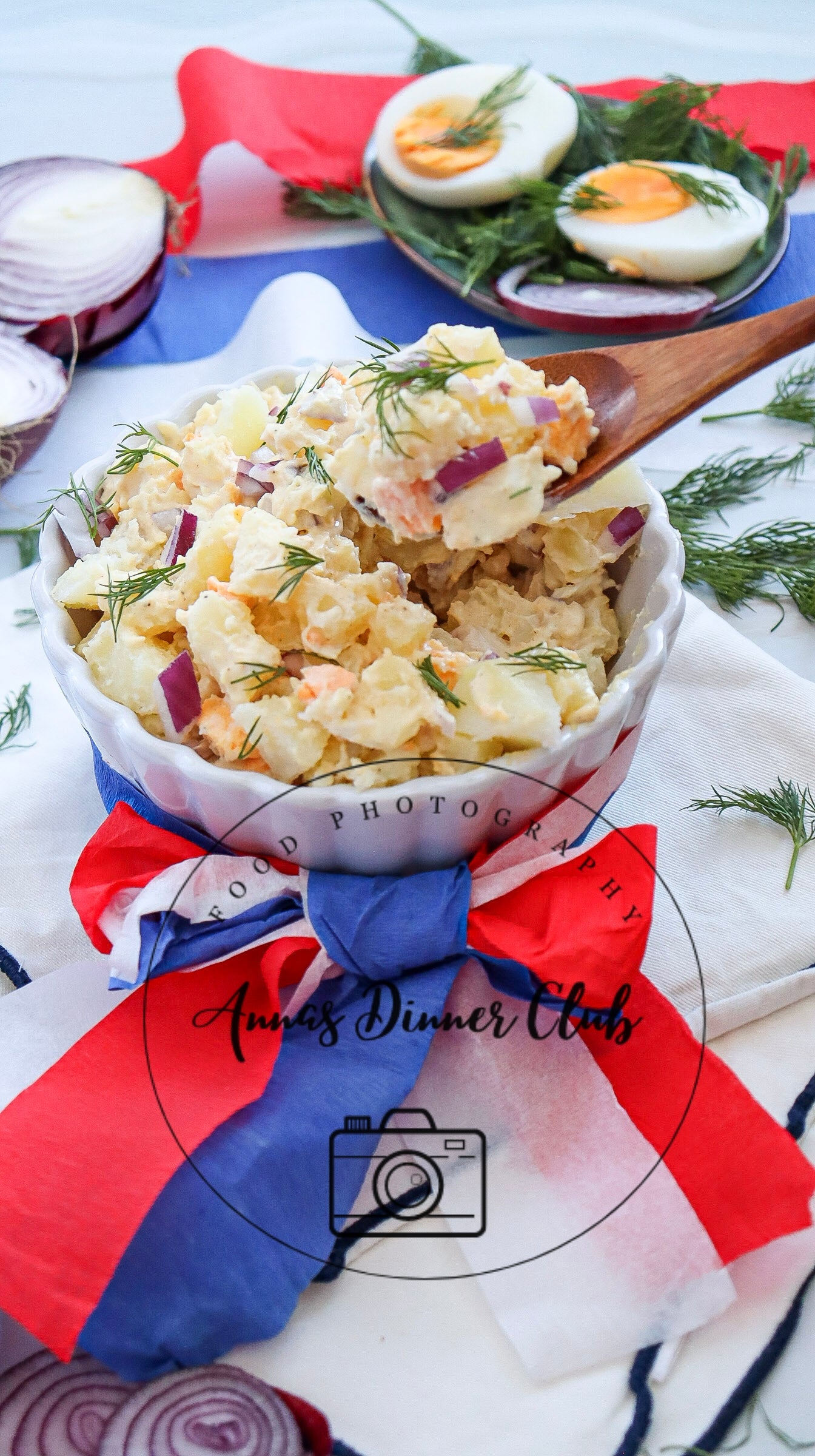 Fourth of July Potato Salad - limited PLR SET