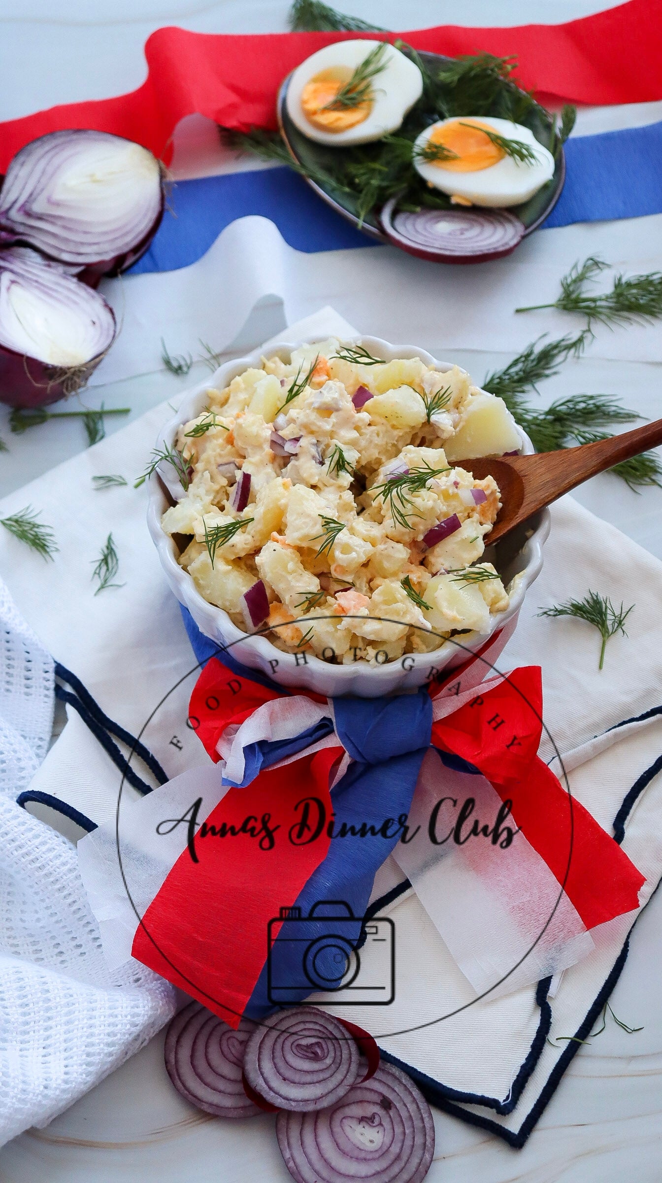 Fourth of July Potato Salad - limited PLR SET