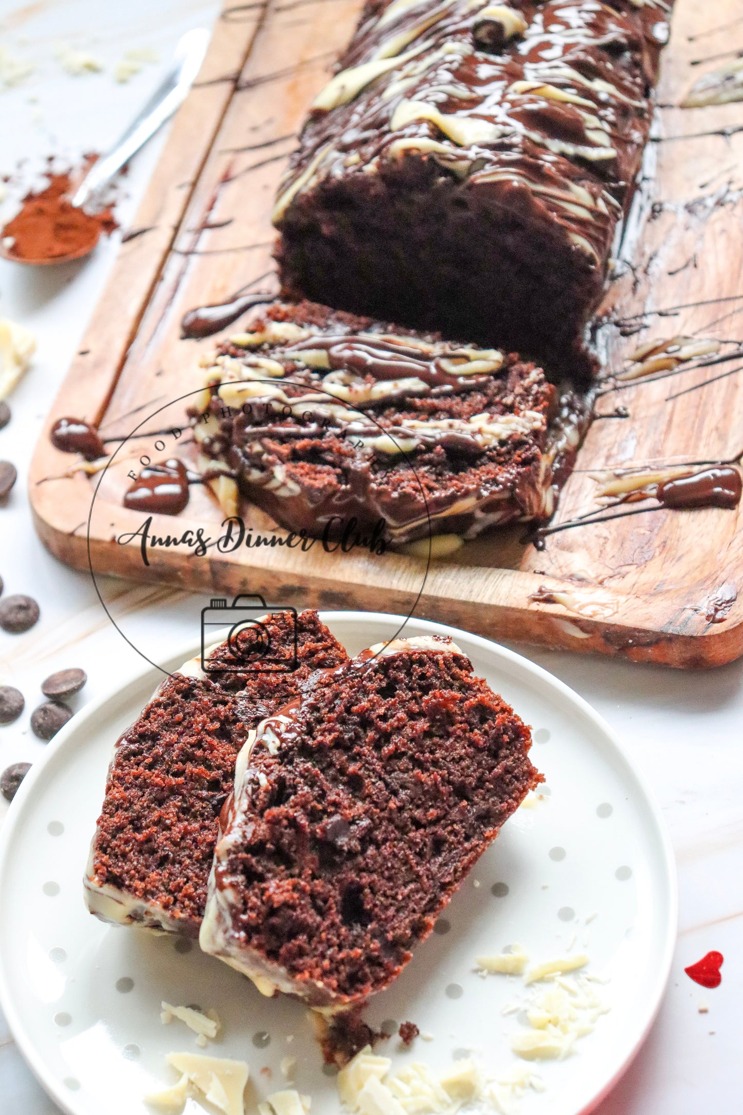 Chocolate Loaf cake   - PLR set