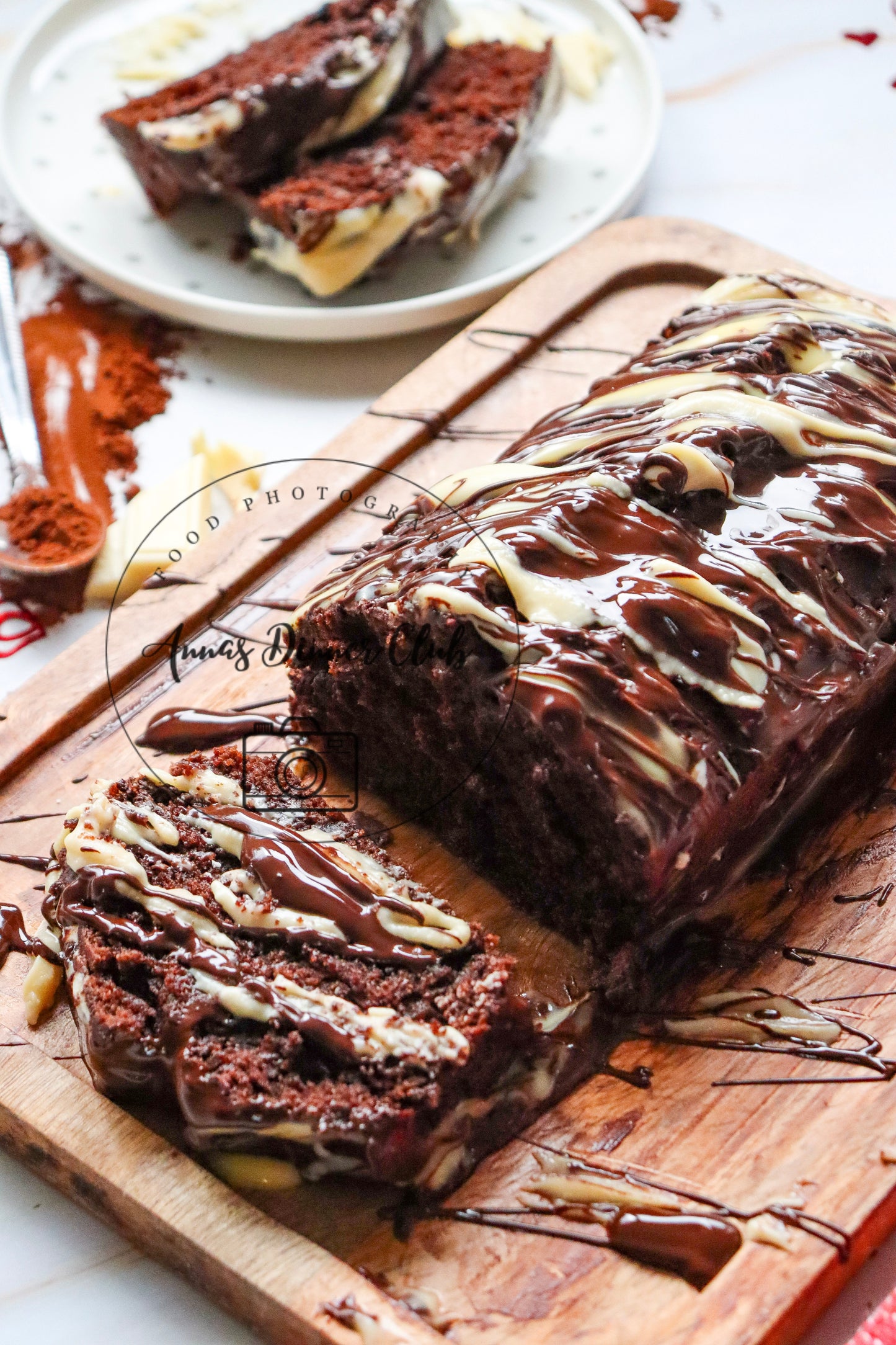 Chocolate Loaf cake   - PLR set