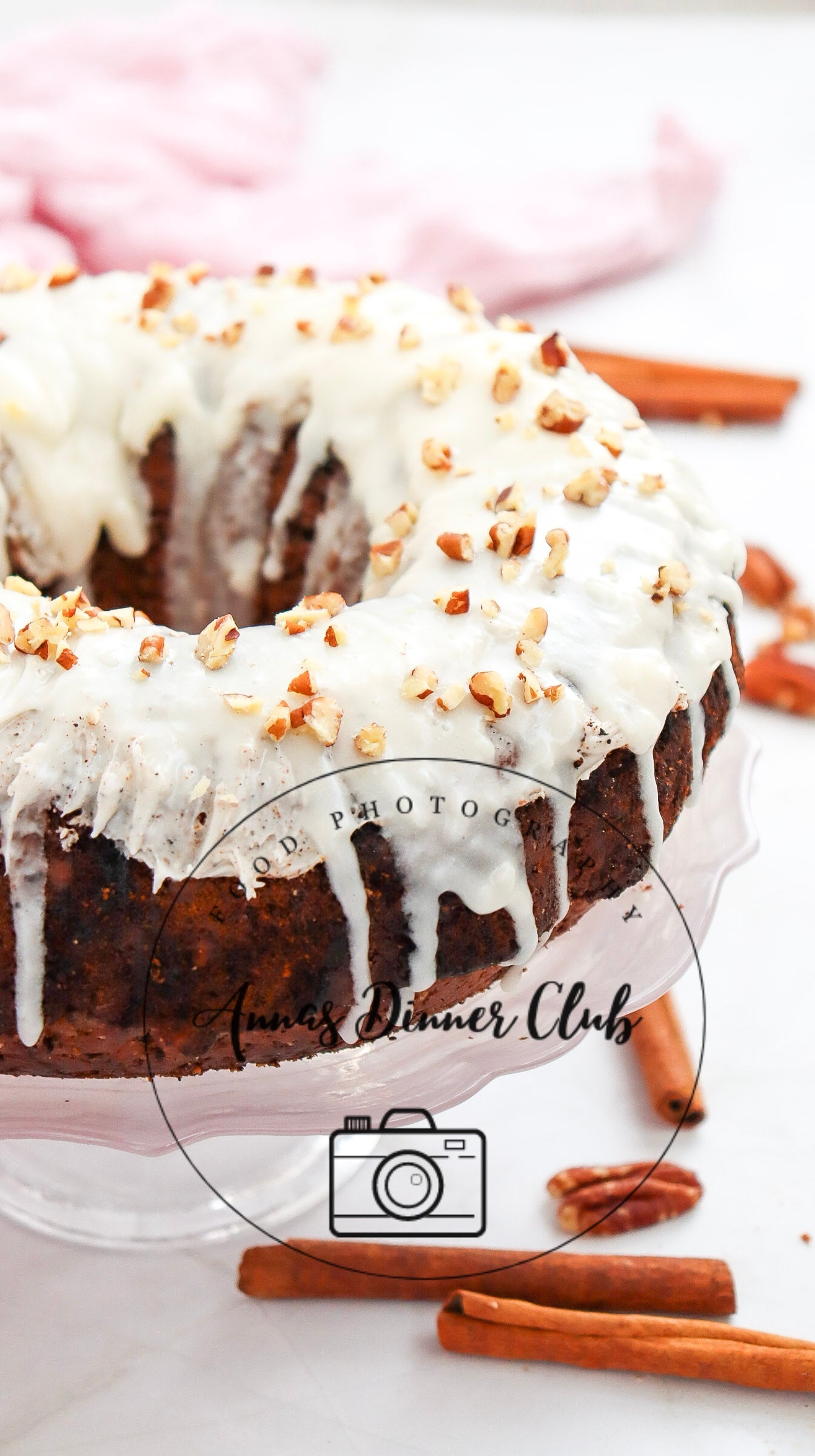 Carrot cinnamon bundt cake - PLR SET