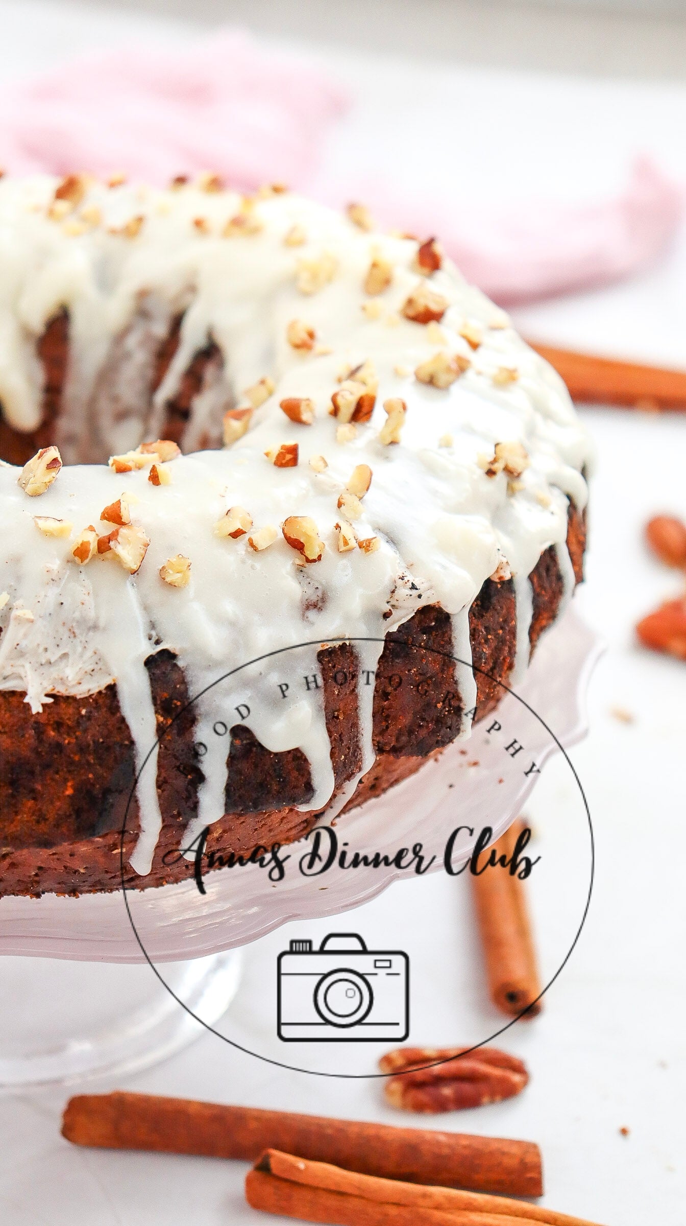 Carrot cinnamon bundt cake - PLR SET