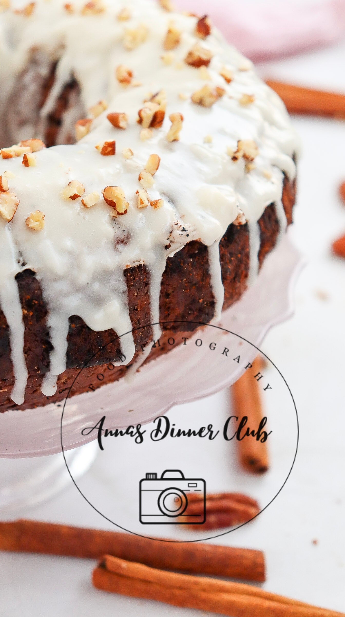 Carrot cinnamon bundt cake - PLR SET