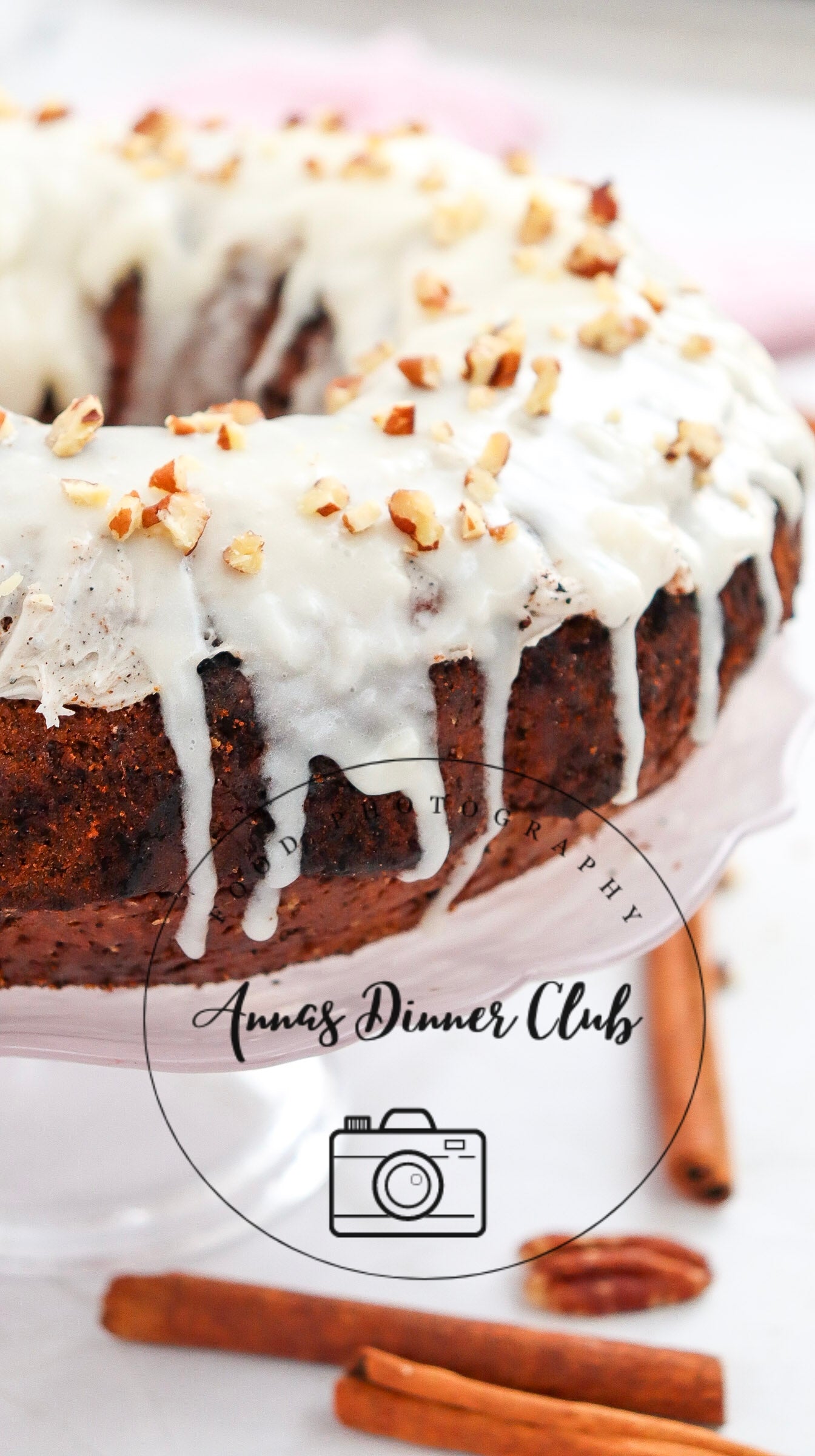 Carrot cinnamon bundt cake - PLR SET