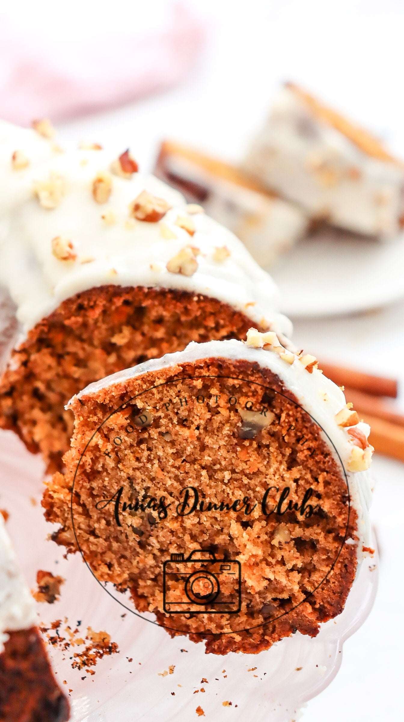 Carrot cinnamon bundt cake - PLR SET