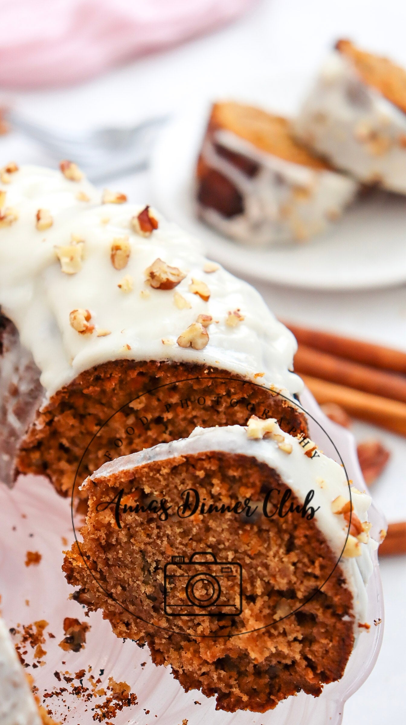 Carrot cinnamon bundt cake - PLR SET