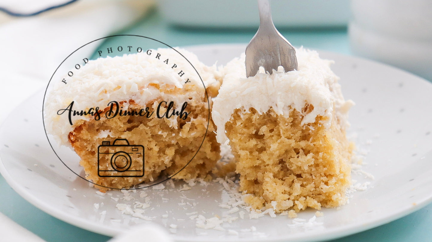 Fluffy coconut cake - PLR SET