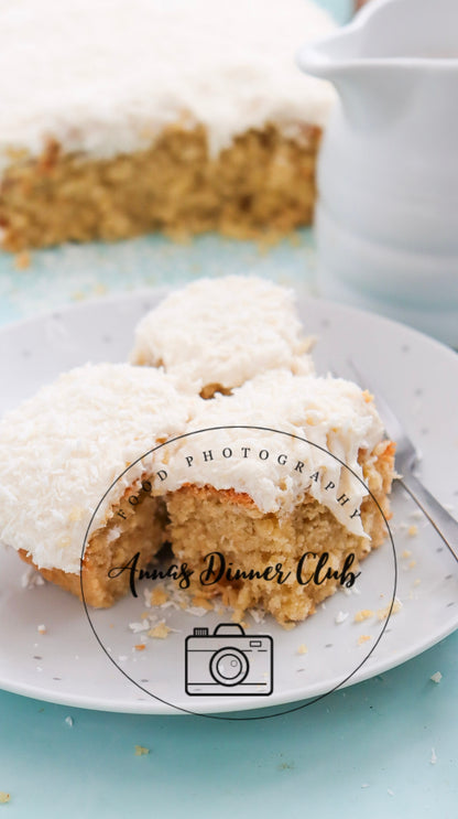 Fluffy coconut cake - PLR SET