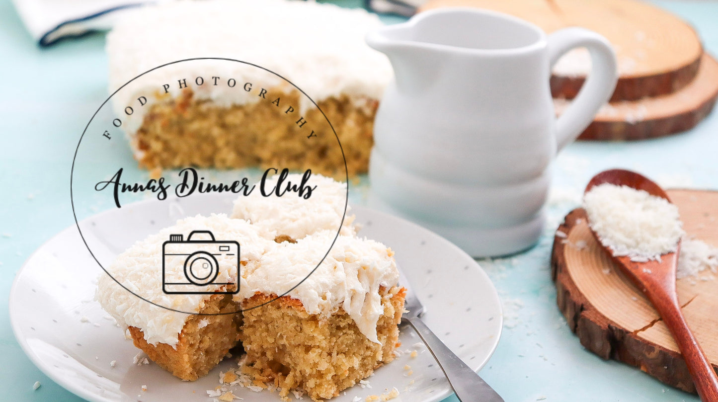 Fluffy coconut cake - PLR SET