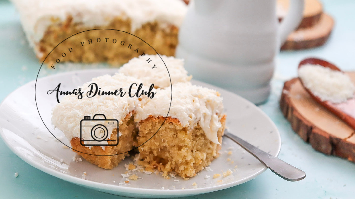 Fluffy coconut cake - PLR SET