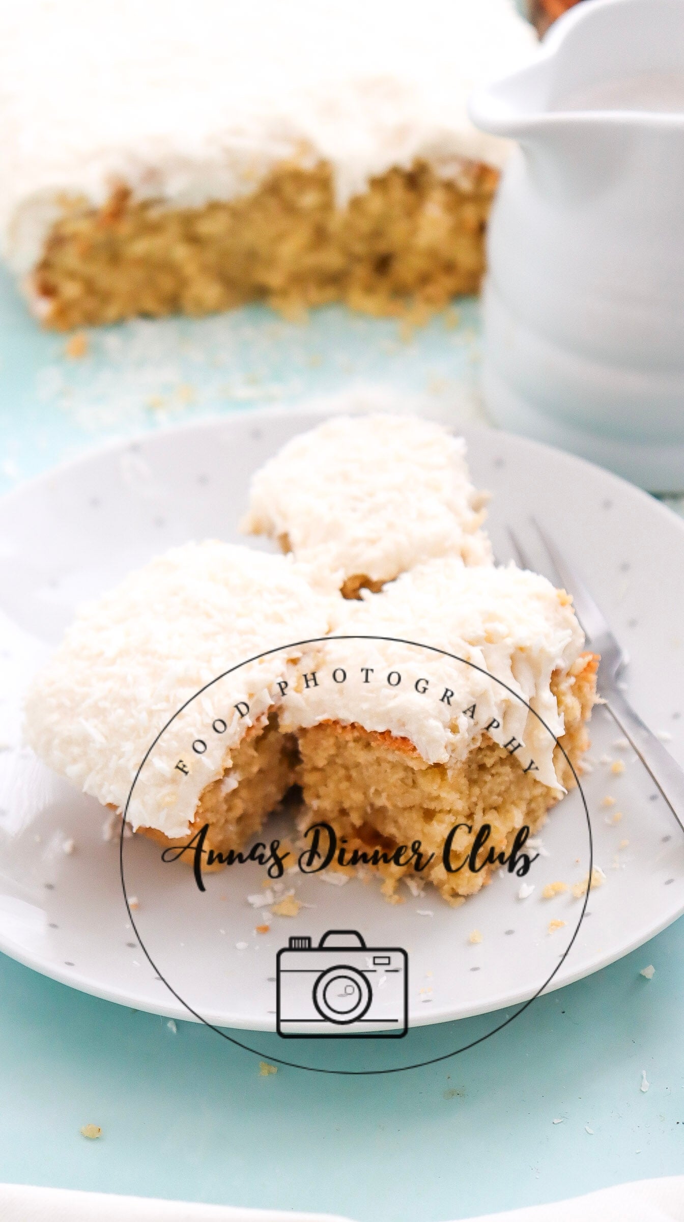 Fluffy coconut cake - PLR SET