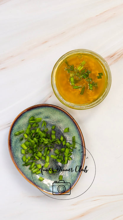 Asparagus salad with soft boiled eggs  - PLR SET