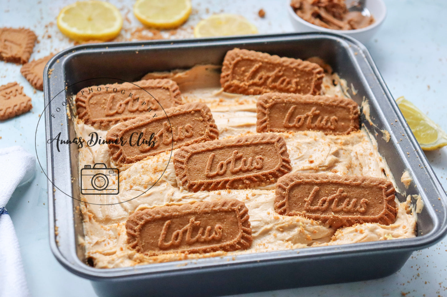 No bake Biscoff cheesecake - PLR  set