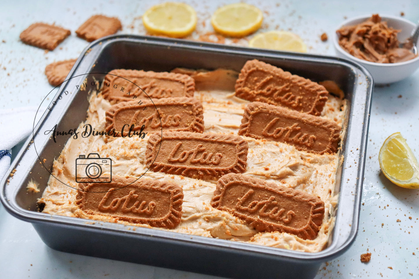 No bake Biscoff cheesecake - PLR  set