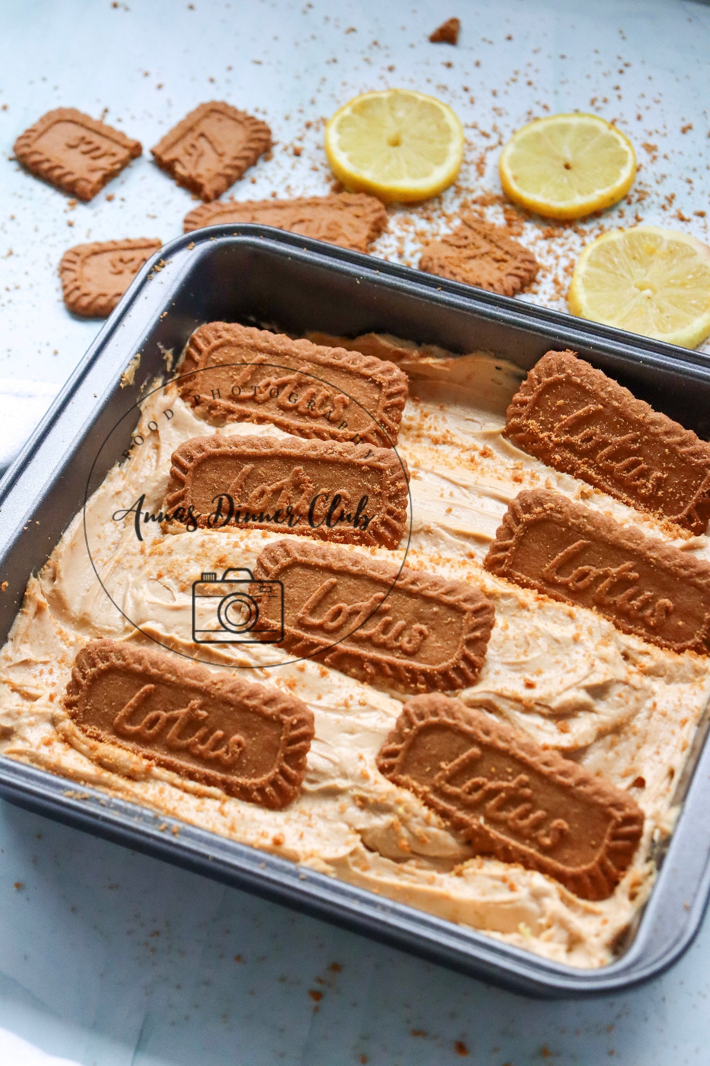 No bake Biscoff cheesecake - PLR  set