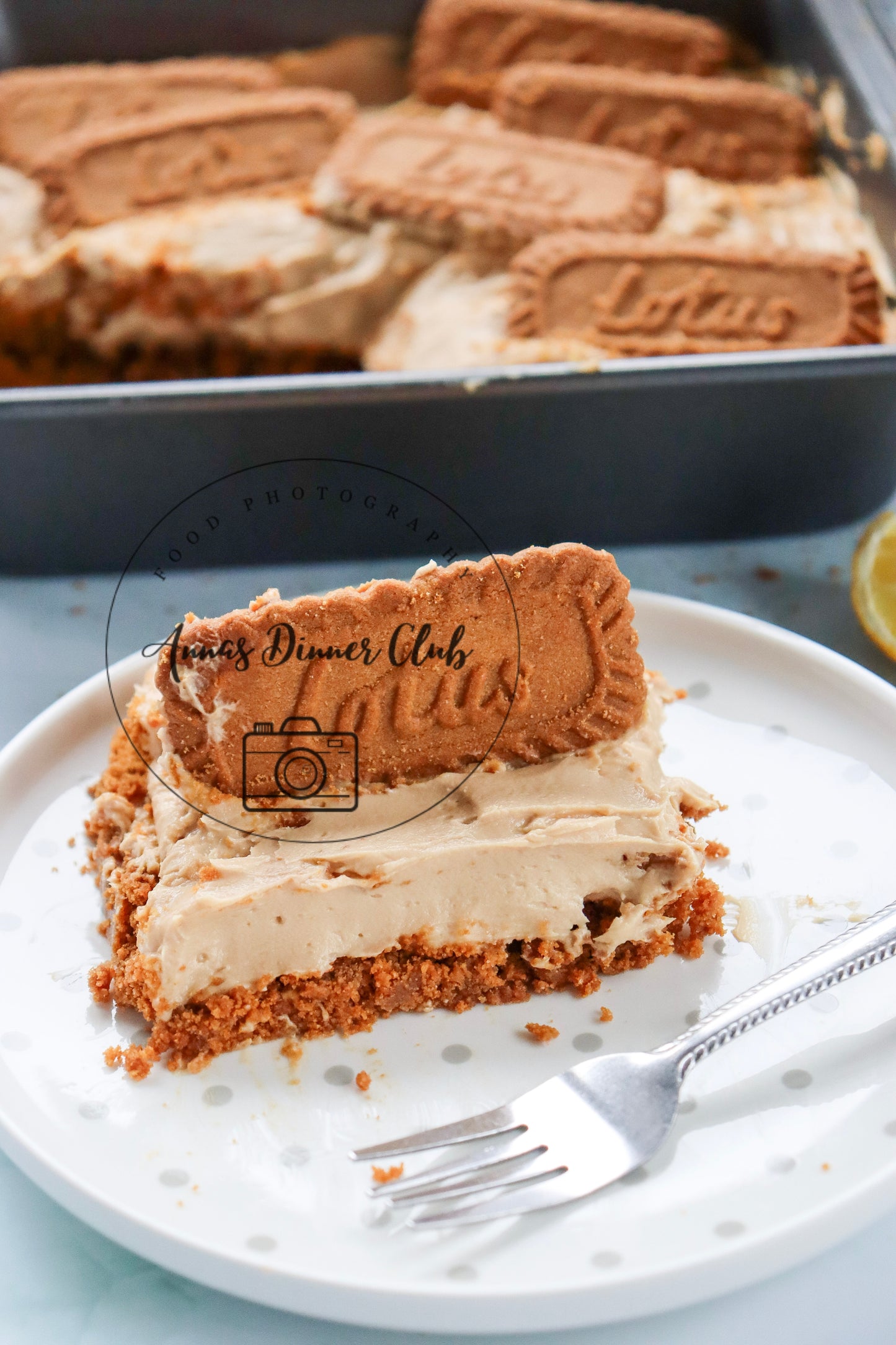 No bake Biscoff cheesecake - PLR  set