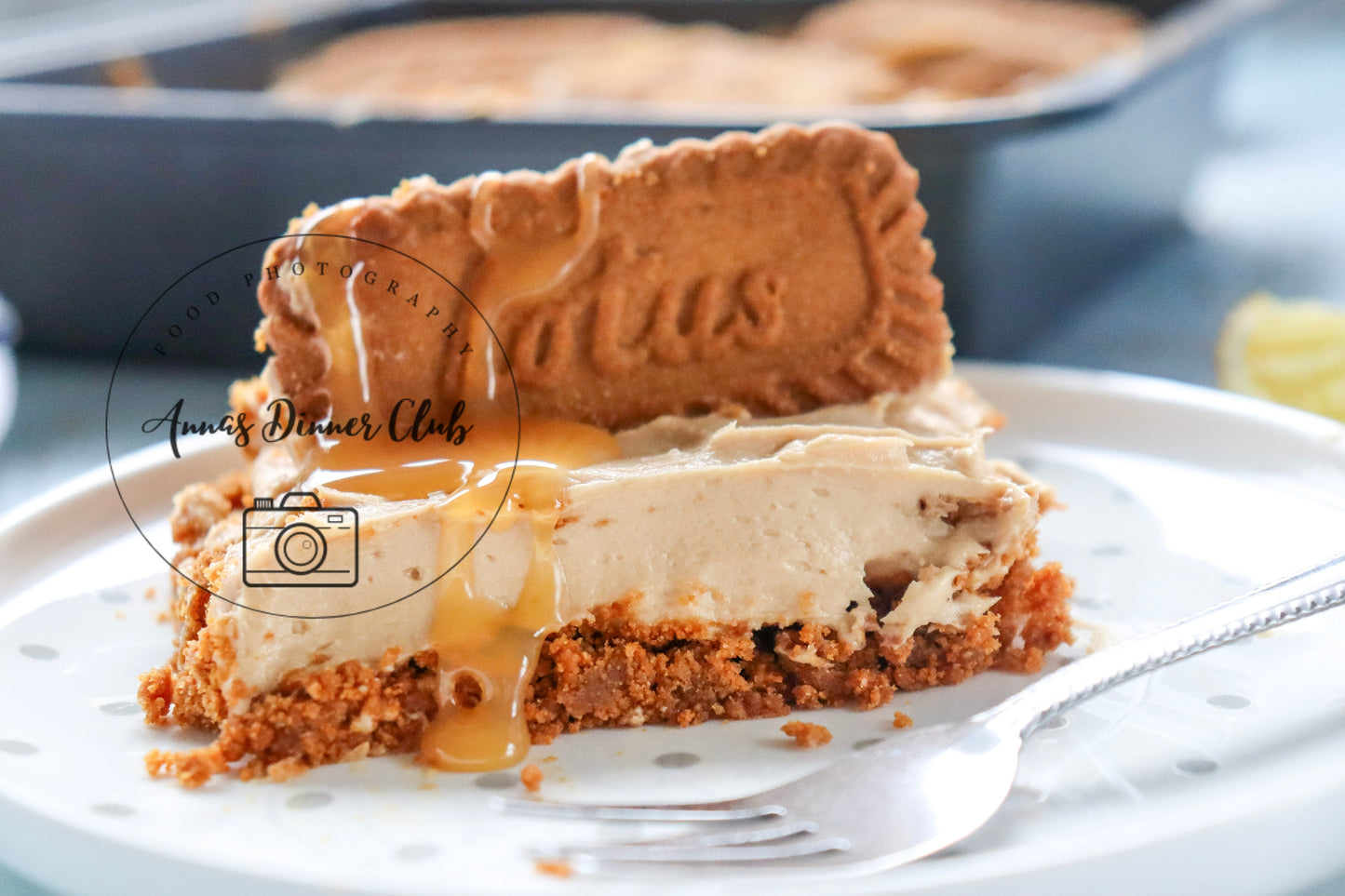 No bake Biscoff cheesecake - PLR  set
