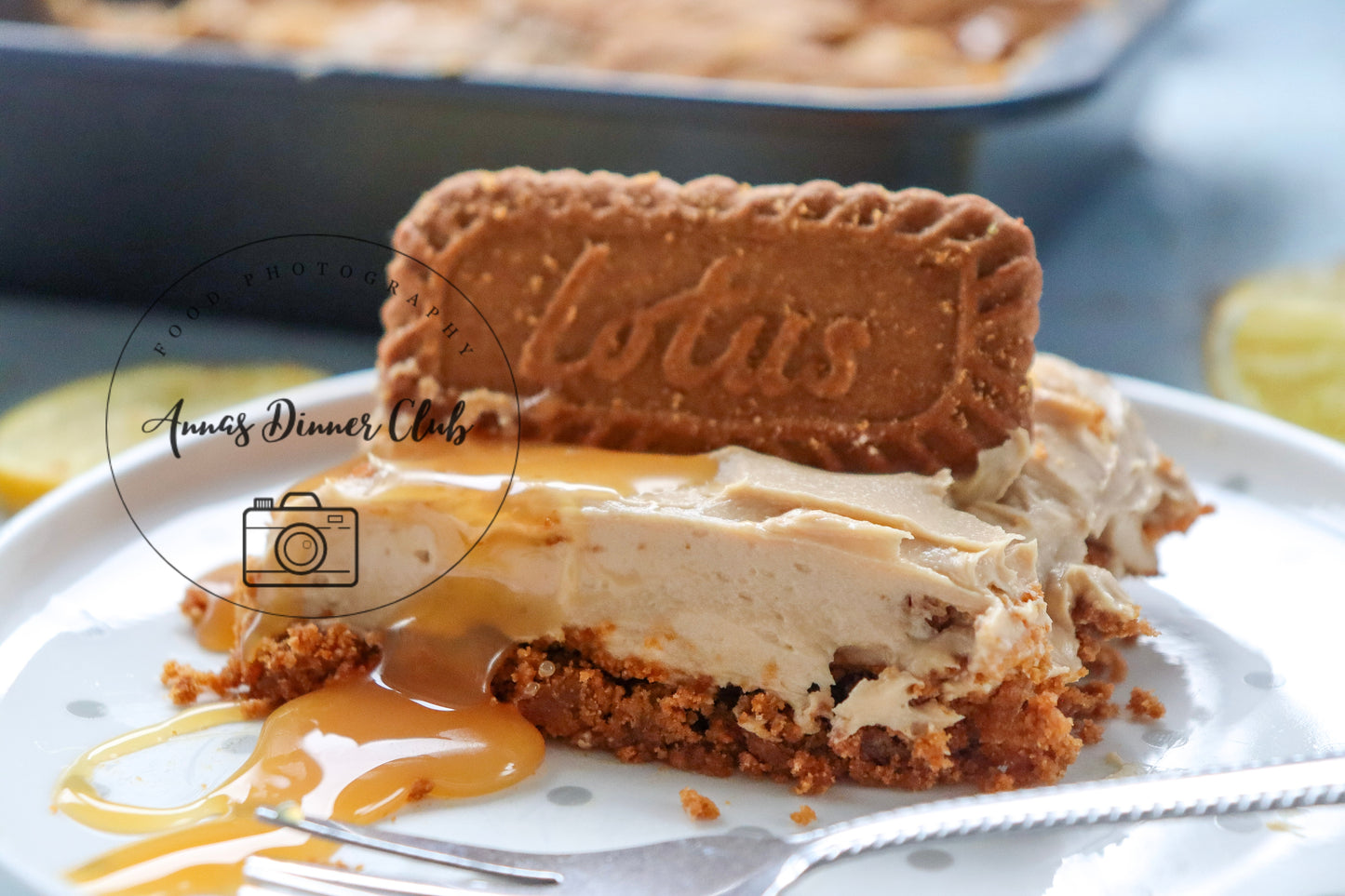 No bake Biscoff cheesecake - PLR  set
