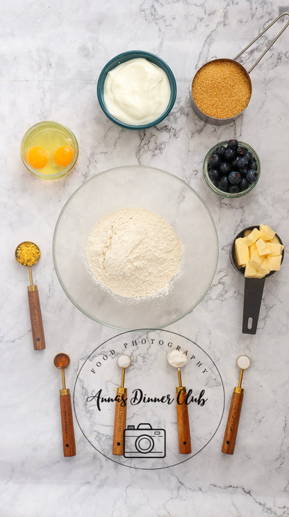 Lemon Blueberry Bundt Cake PLR set