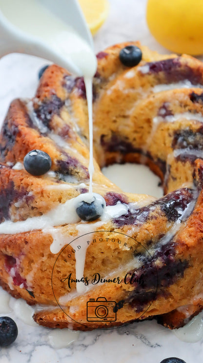 Lemon Blueberry Bundt Cake PLR set