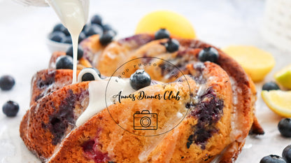 Lemon Blueberry Bundt Cake PLR set