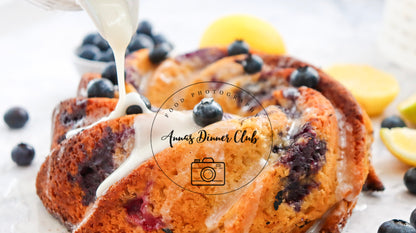 Lemon Blueberry Bundt Cake PLR set