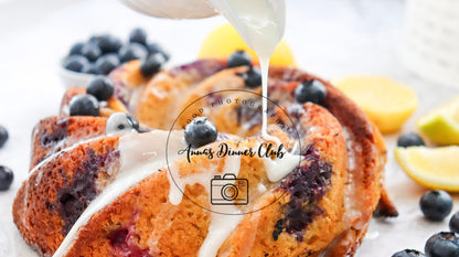 Lemon Blueberry Bundt Cake PLR set