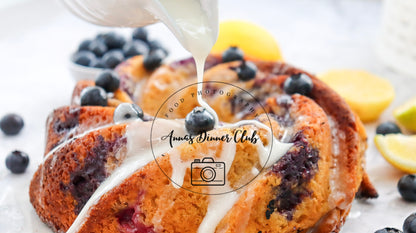 Lemon Blueberry Bundt Cake PLR set