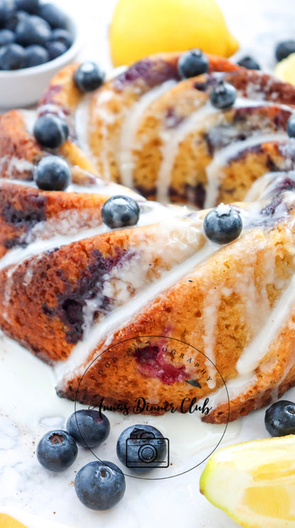 Lemon Blueberry Bundt Cake PLR set