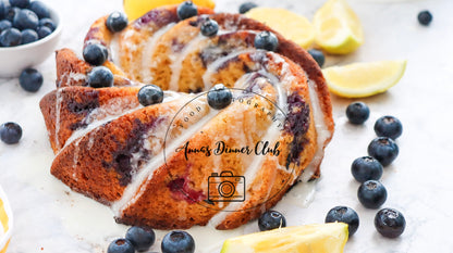 Lemon Blueberry Bundt Cake PLR set