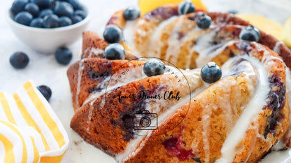 Lemon Blueberry Bundt Cake PLR set