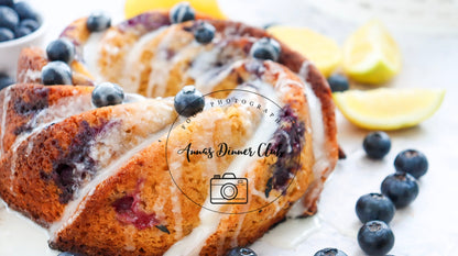 Lemon Blueberry Bundt Cake PLR set