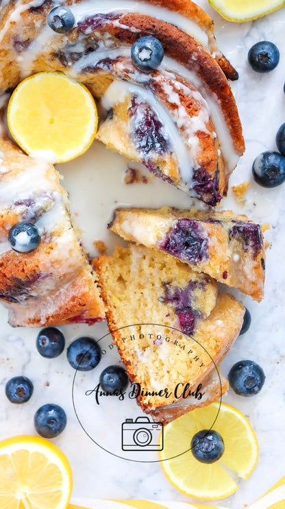 Lemon Blueberry Bundt Cake PLR set