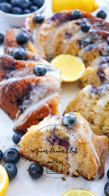 Lemon Blueberry Bundt Cake PLR set