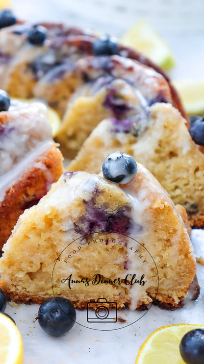 Lemon Blueberry Bundt Cake PLR set
