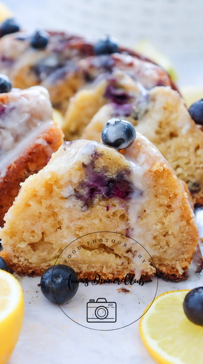 Lemon Blueberry Bundt Cake PLR set
