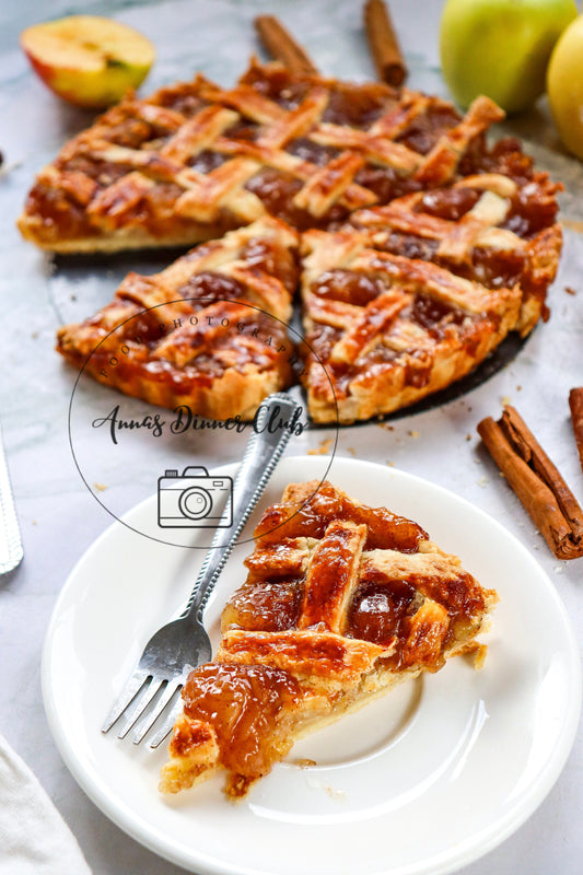 Lattice apple pie - exclusive set