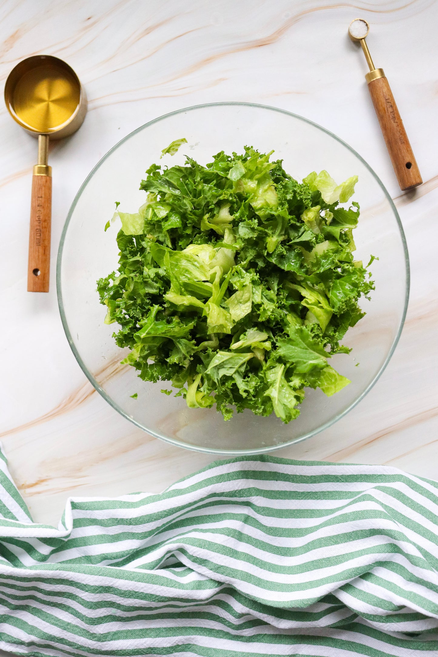 Kale Caesar salad  - exclusive set