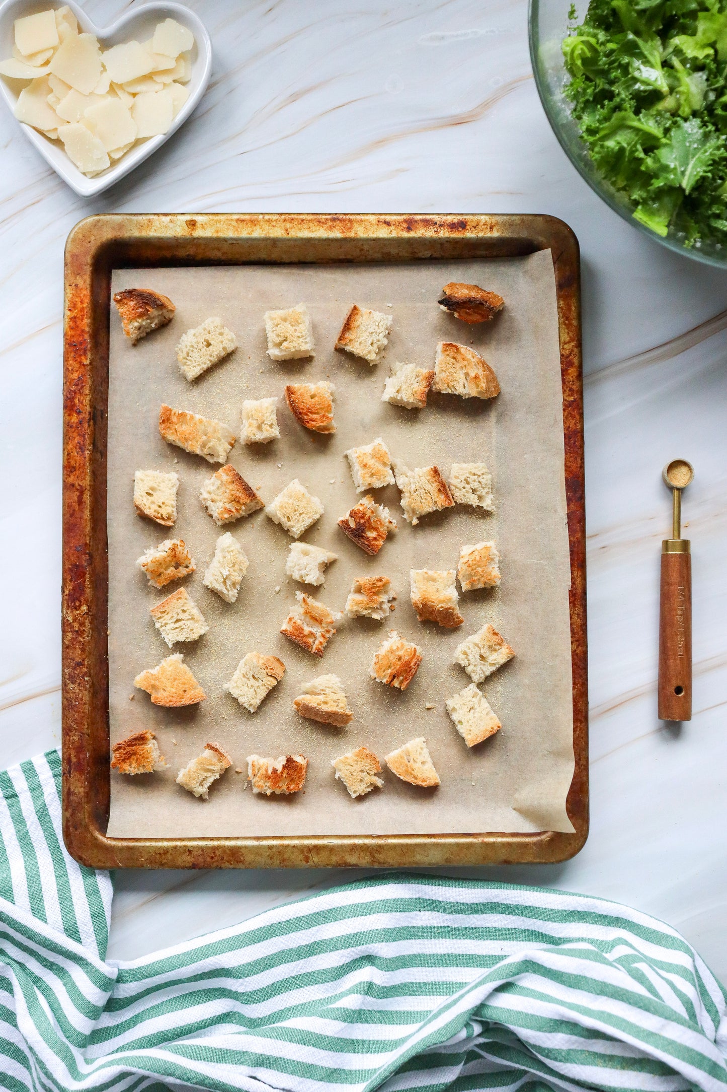 Kale Caesar salad  - exclusive set