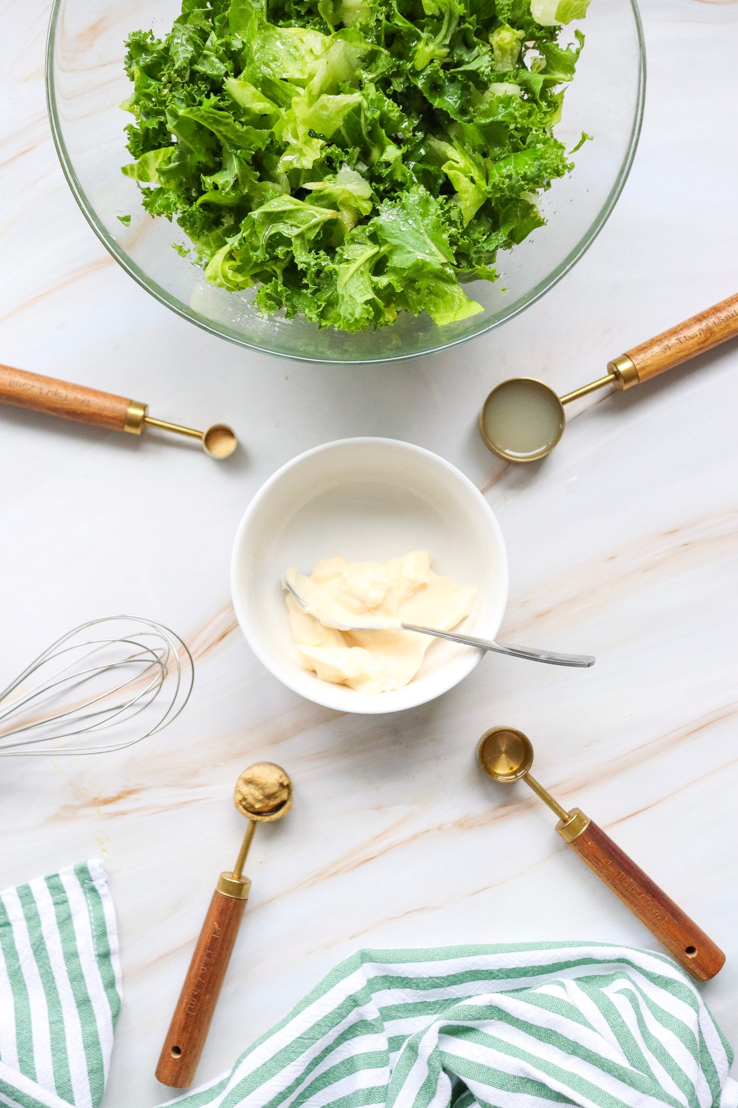 Kale Caesar salad  - exclusive set