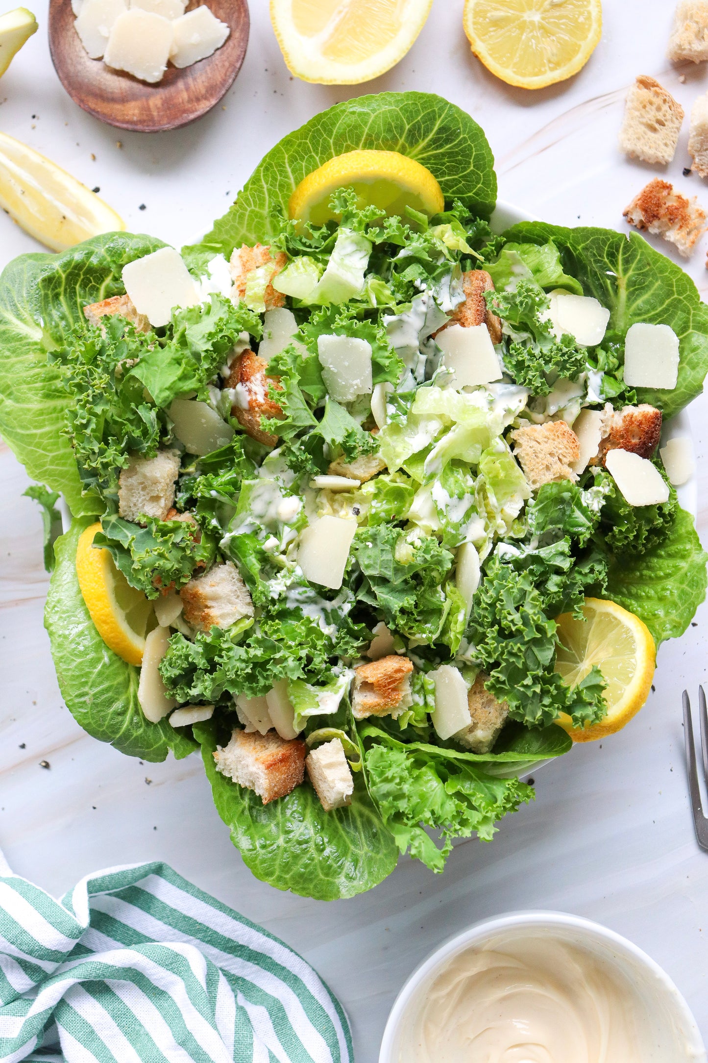 Kale Caesar salad  - exclusive set