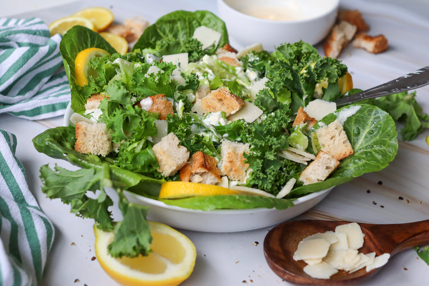 Kale Caesar salad  - exclusive set