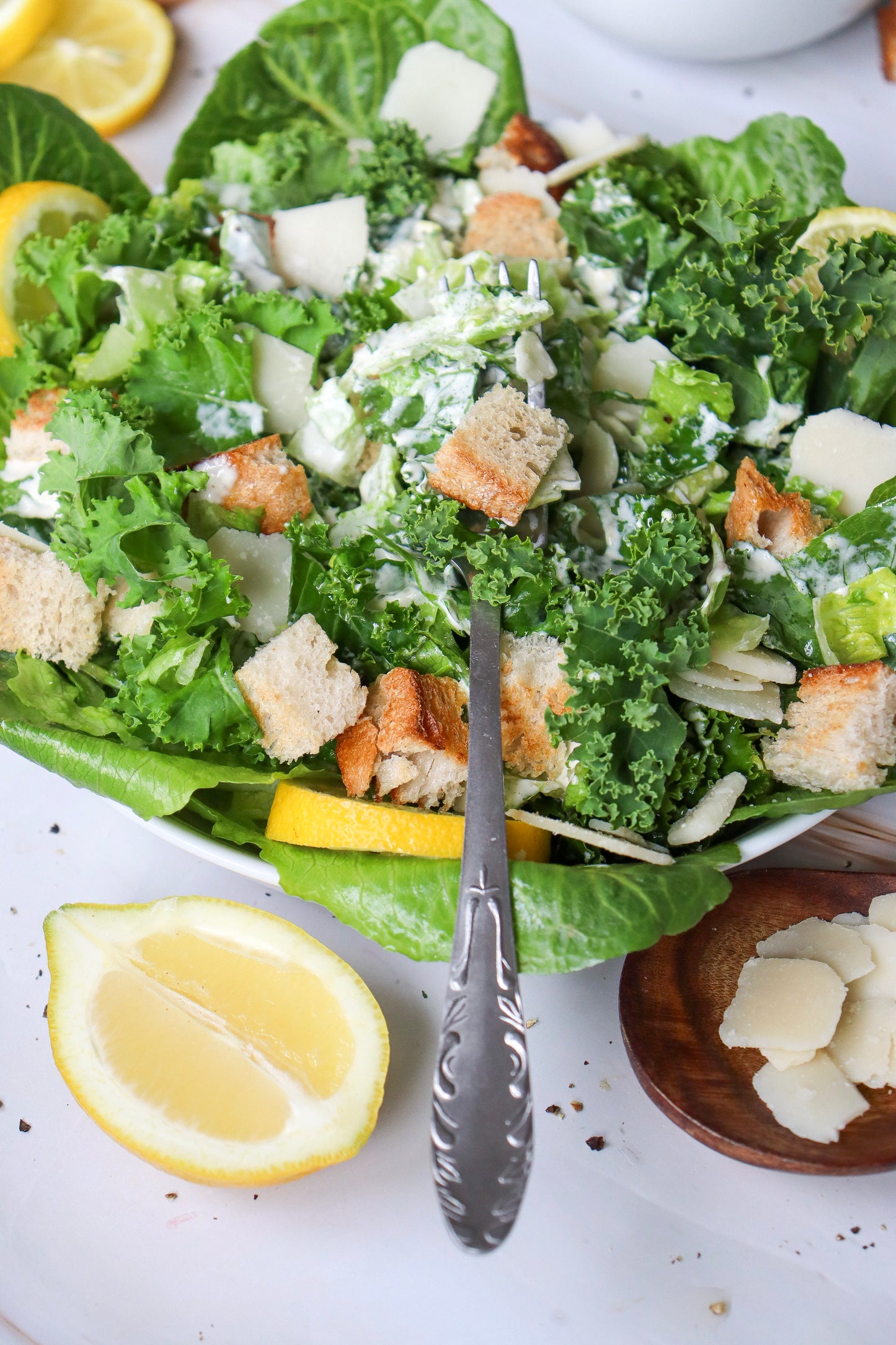 Kale Caesar salad  - exclusive set