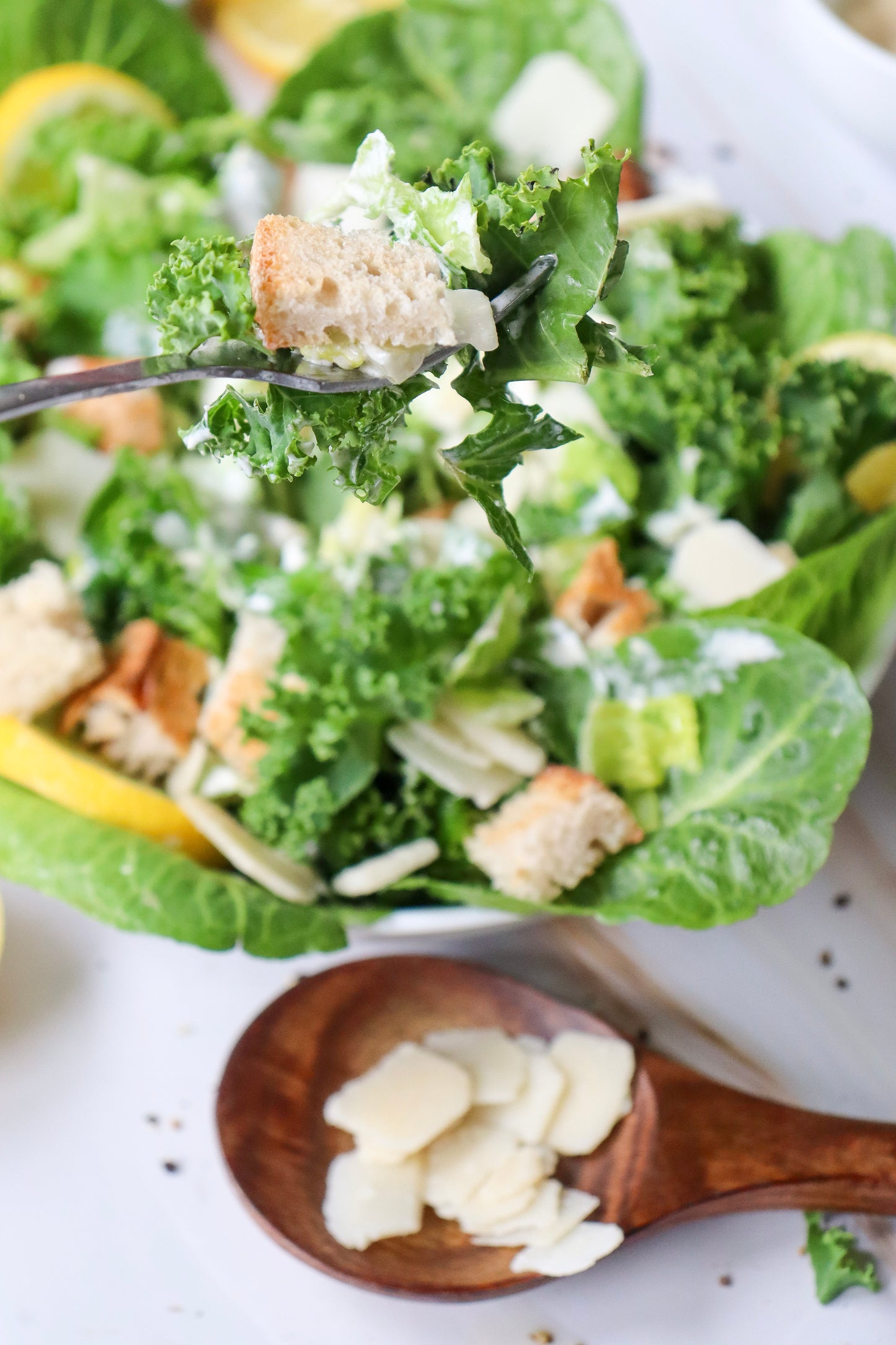 Kale Caesar salad  - exclusive set