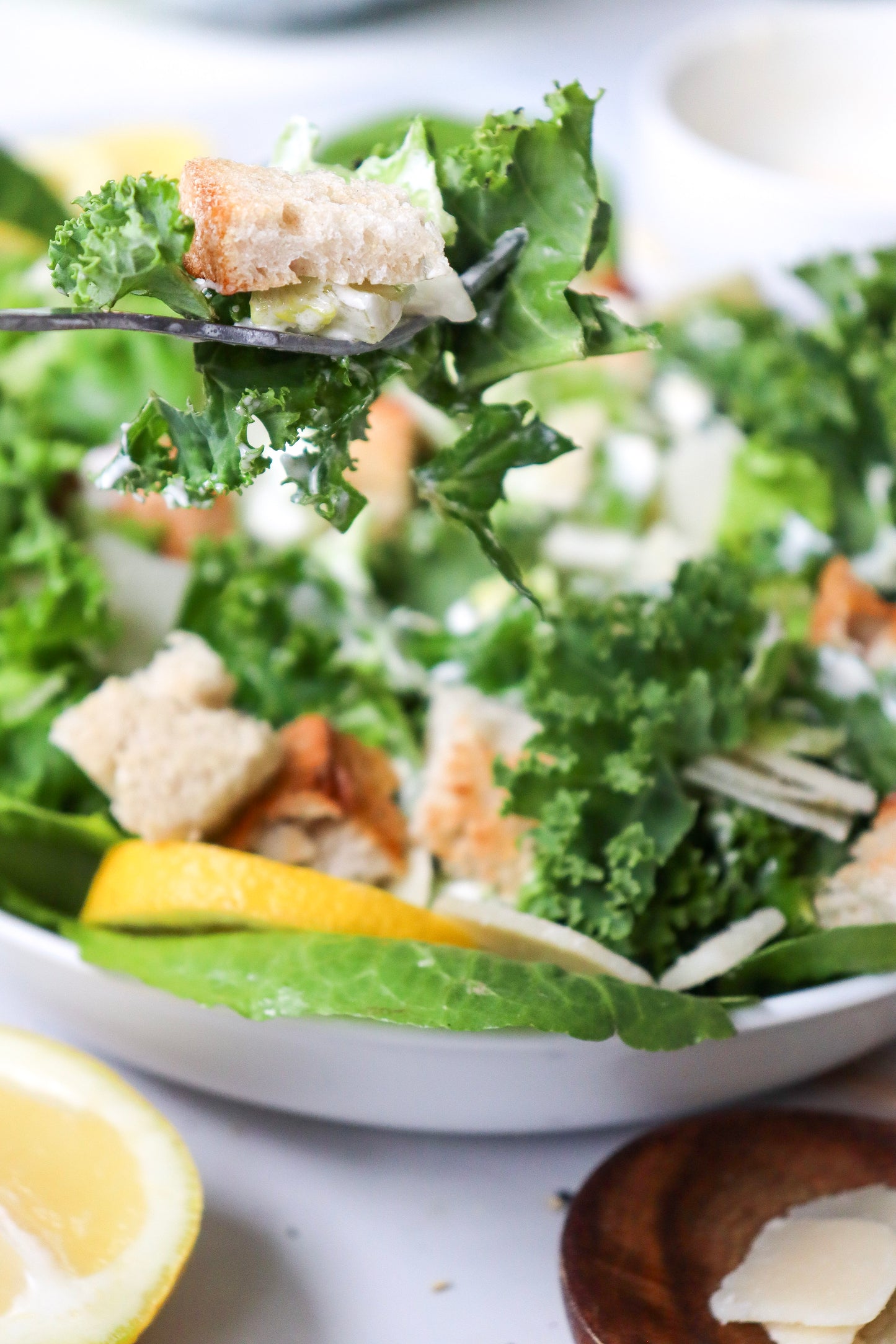 Kale Caesar salad  - exclusive set