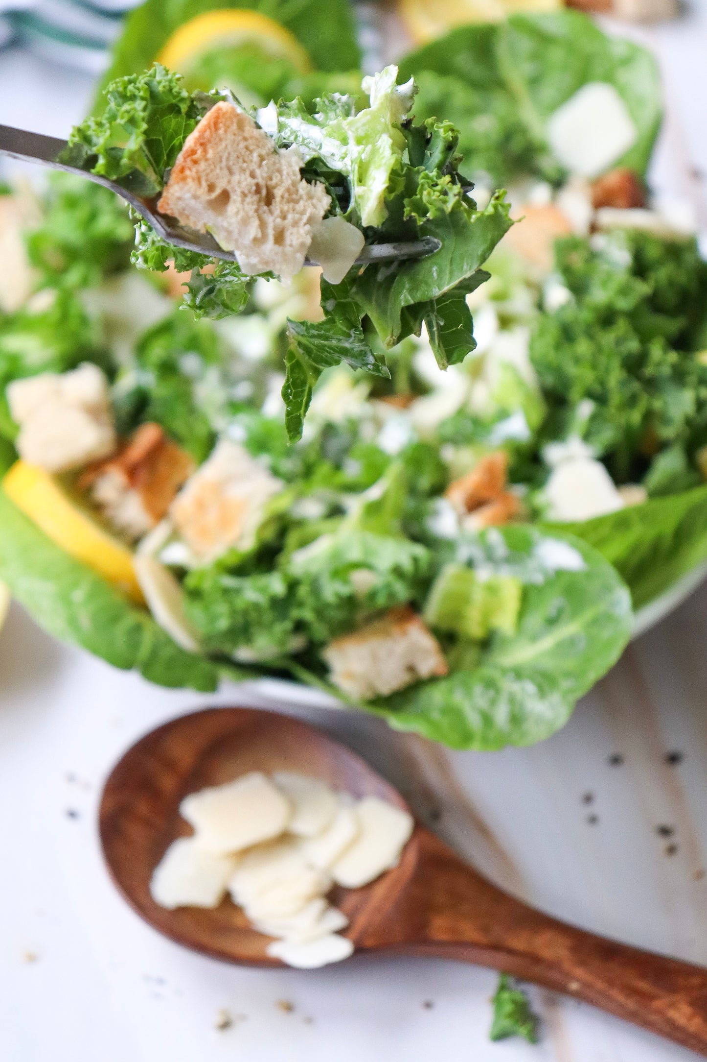 Kale Caesar salad  - exclusive set